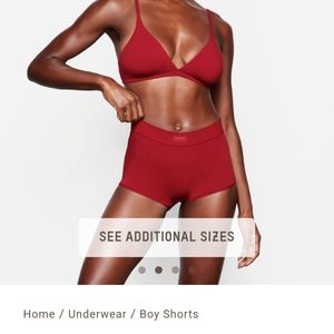 Copy.  Skims nwt brick cotton shorts